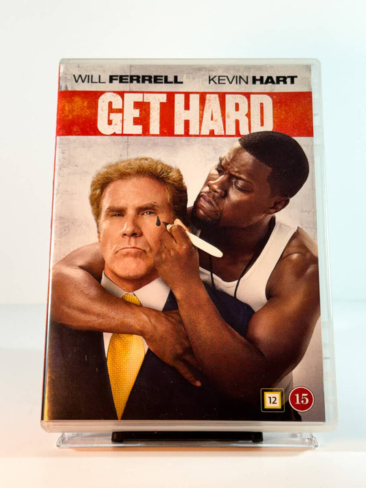 Forside av cover til get hard, bruktfilm på DVD hos Brukbar Film