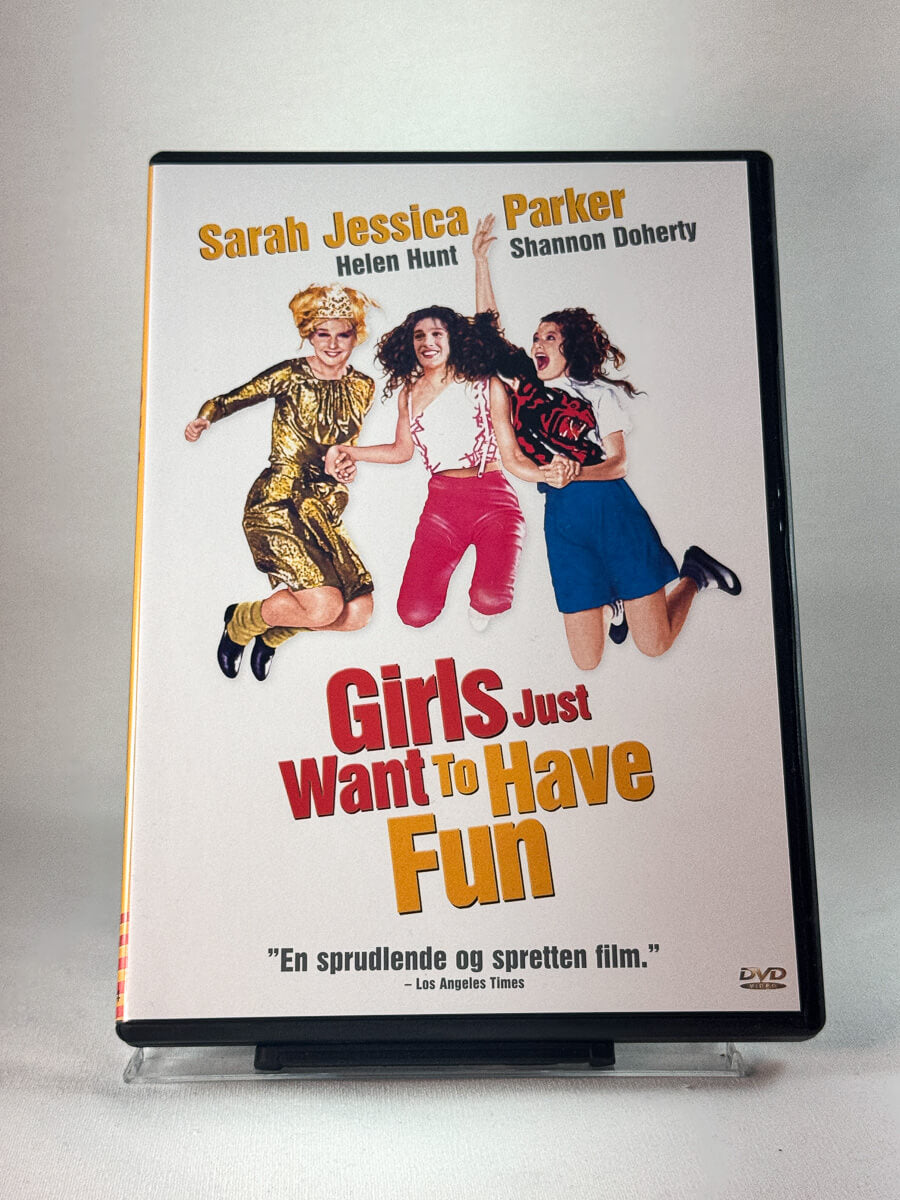 Forside av cover til Girls Just Want to Have Fun, brukt original DVD hos Brukbar Film