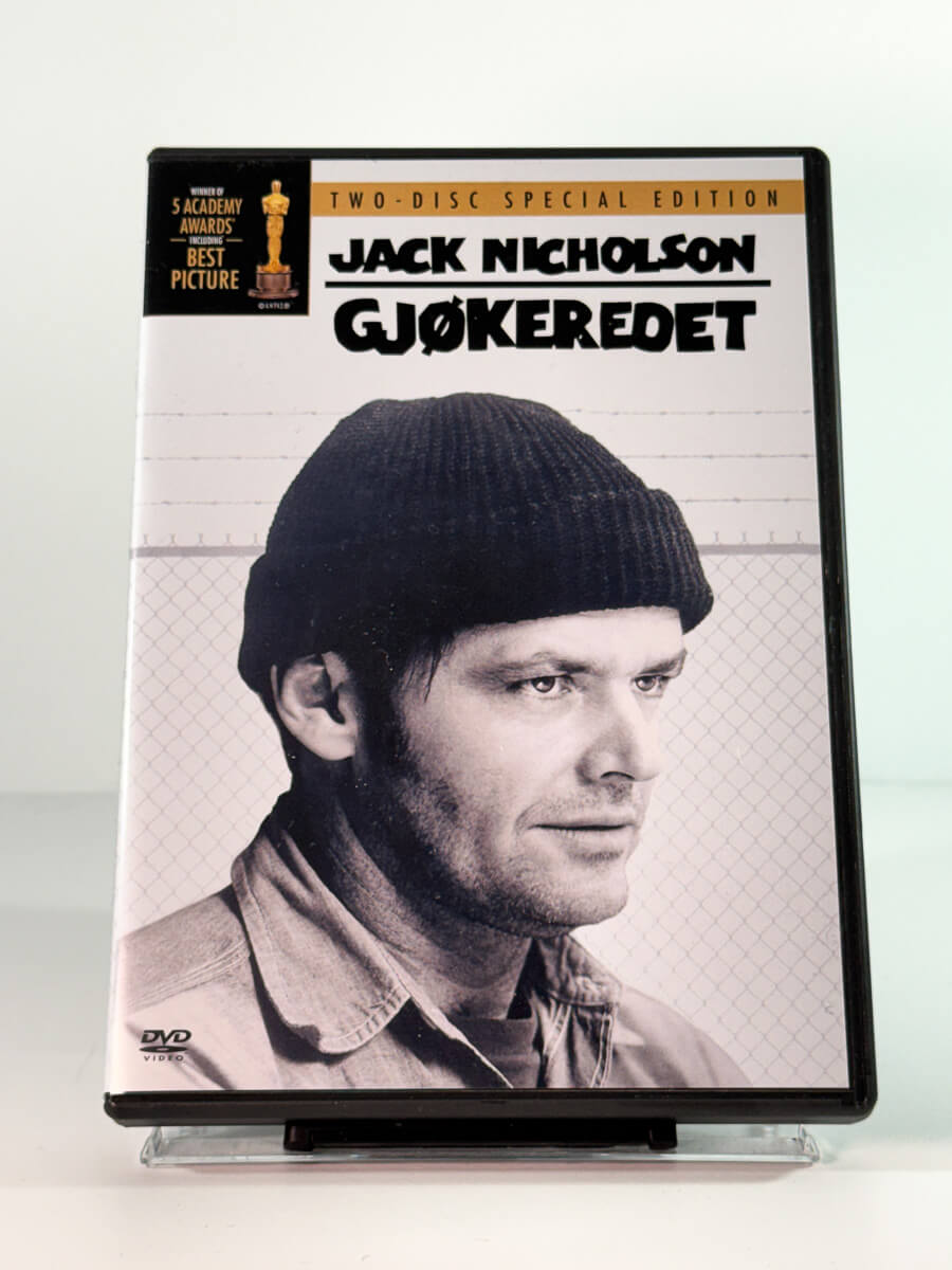 Forside av cover til gjokeredet, brukt DVD hos Brukbar Film