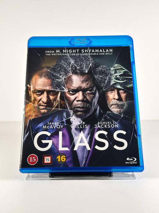 Forside av cover til Glass på Blu-ray