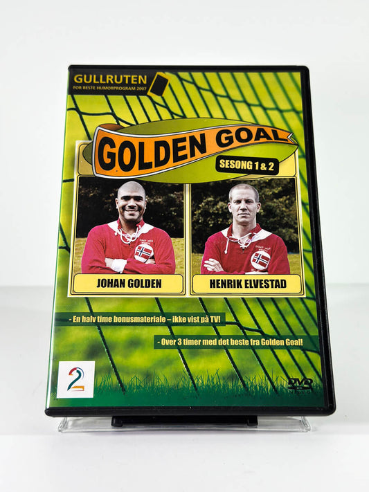 Forside av cover til Golden Goal Sesong 1 & 2 på DVD