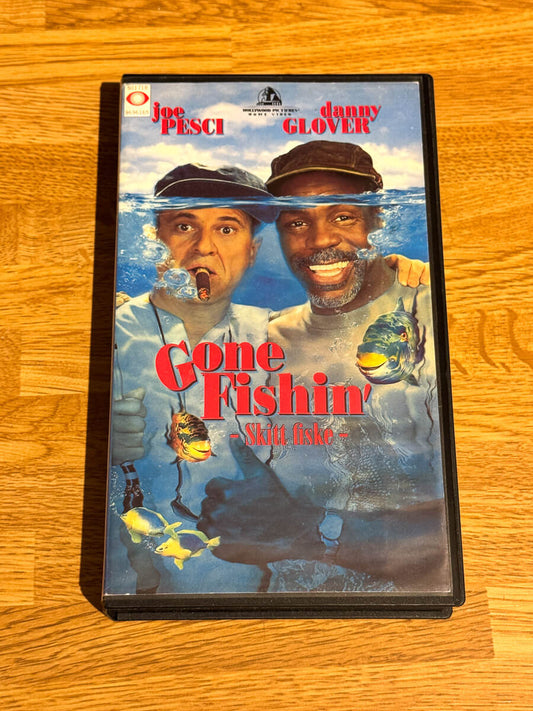 Forside av cover til Gone Fishin’ – Skitt fiske på VHS