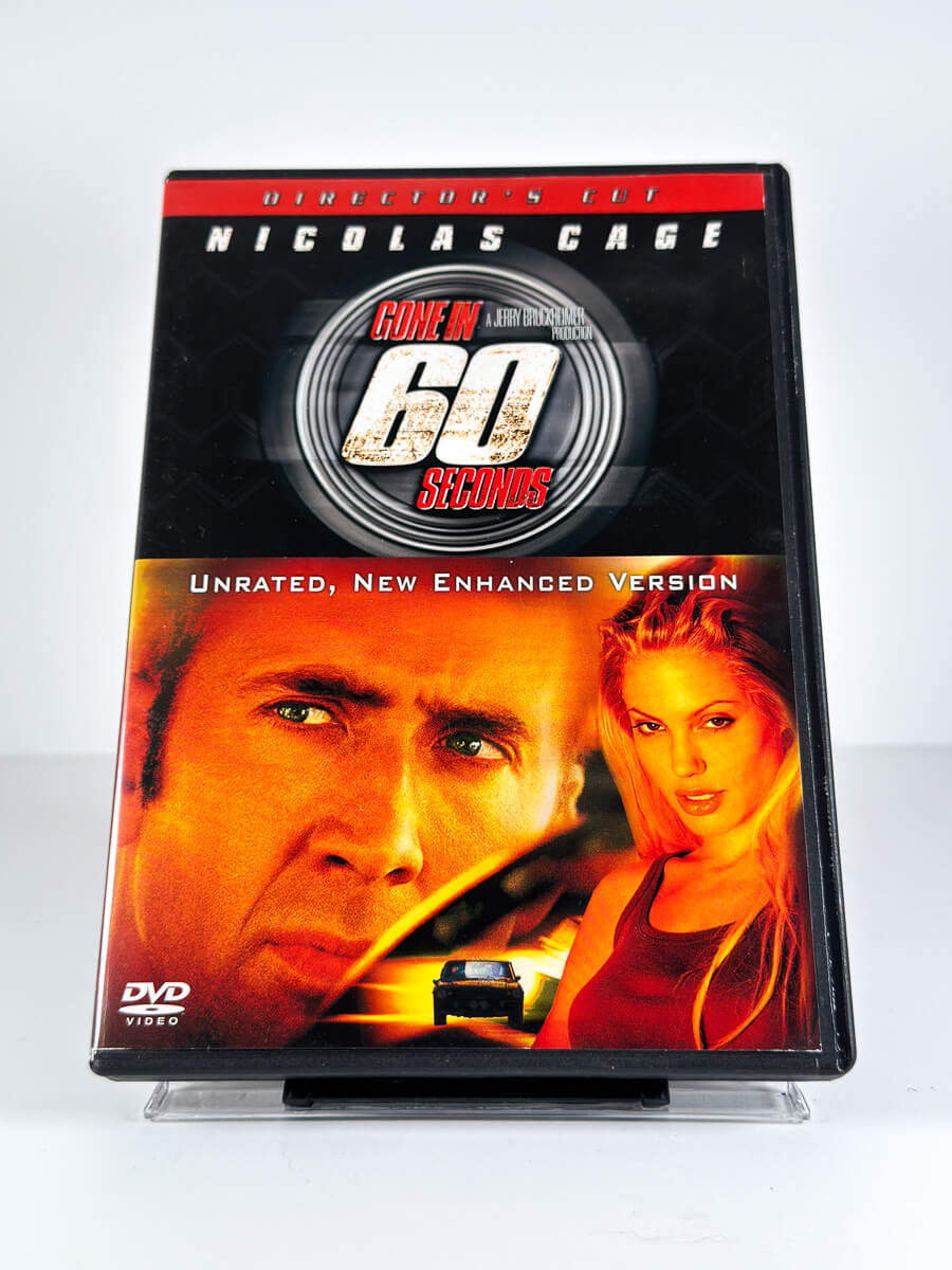 Forside av cover til Gone in 60 Seconds på DVD