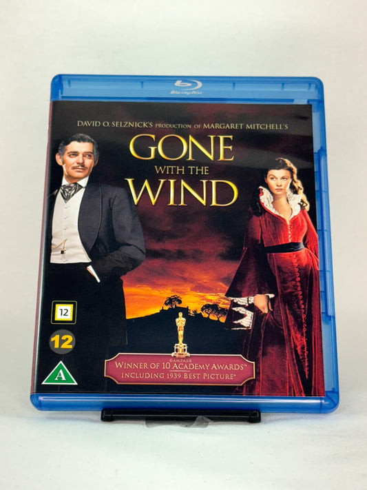 Forside av Gone with the Wind Blu-ray-cover – brukt filmepos og tidløs klassiker, hos Brukbar Film