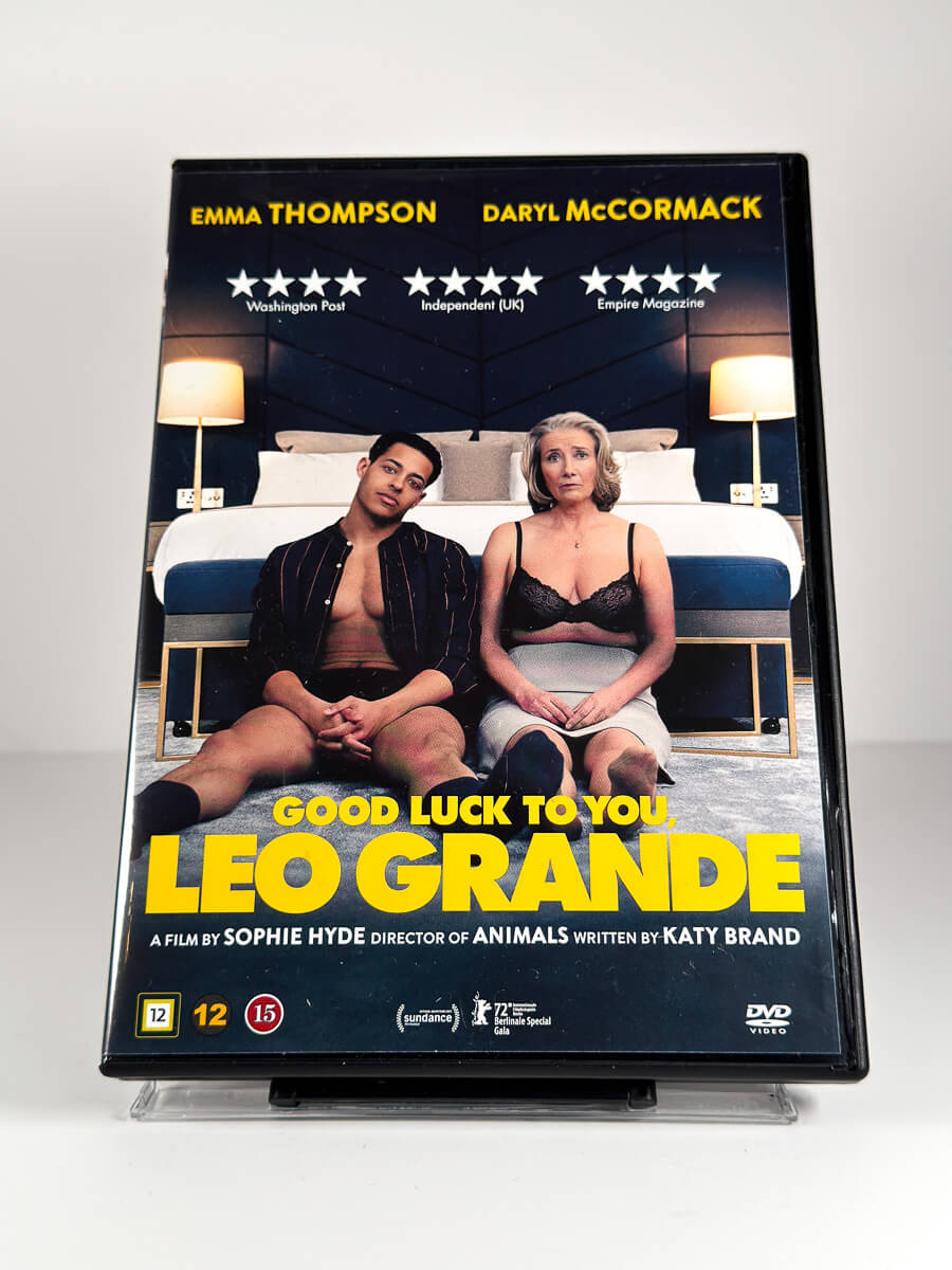 Forside av cover til Good Luck to You, Leo Grande på DVD