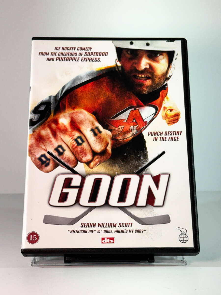 Forside av cover til Goon, brukt DVD hos Brukbar Film