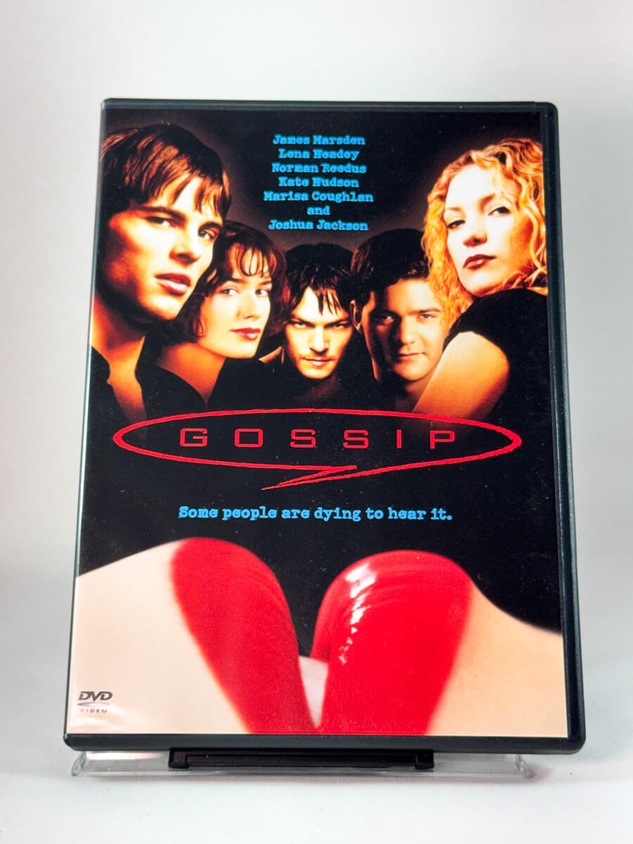 Forside av cover til Gossip, bruktfilm på DVD hos Brukbar Film