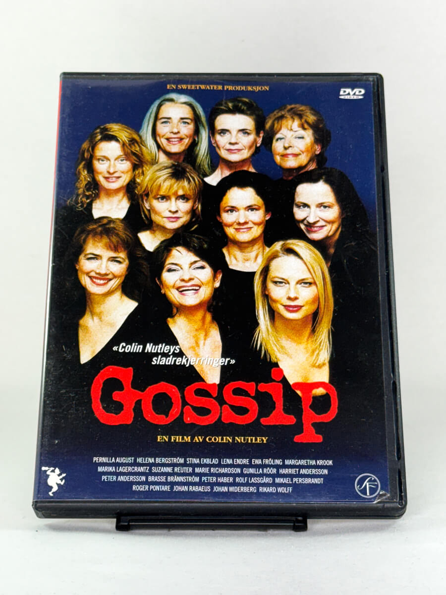 DVD-cover-forside til filmen Gossip – Brukt DVD fra nettbutikken Brukbar Film
