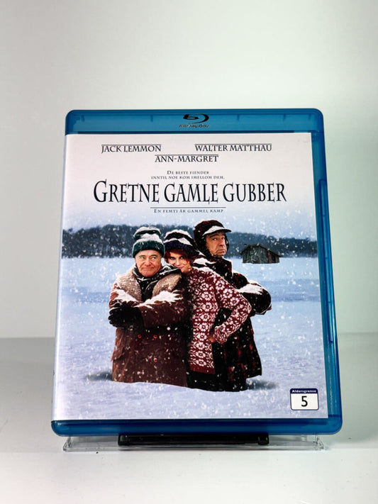 Forside av cover til Gretne gamle gubber på Blu-ray