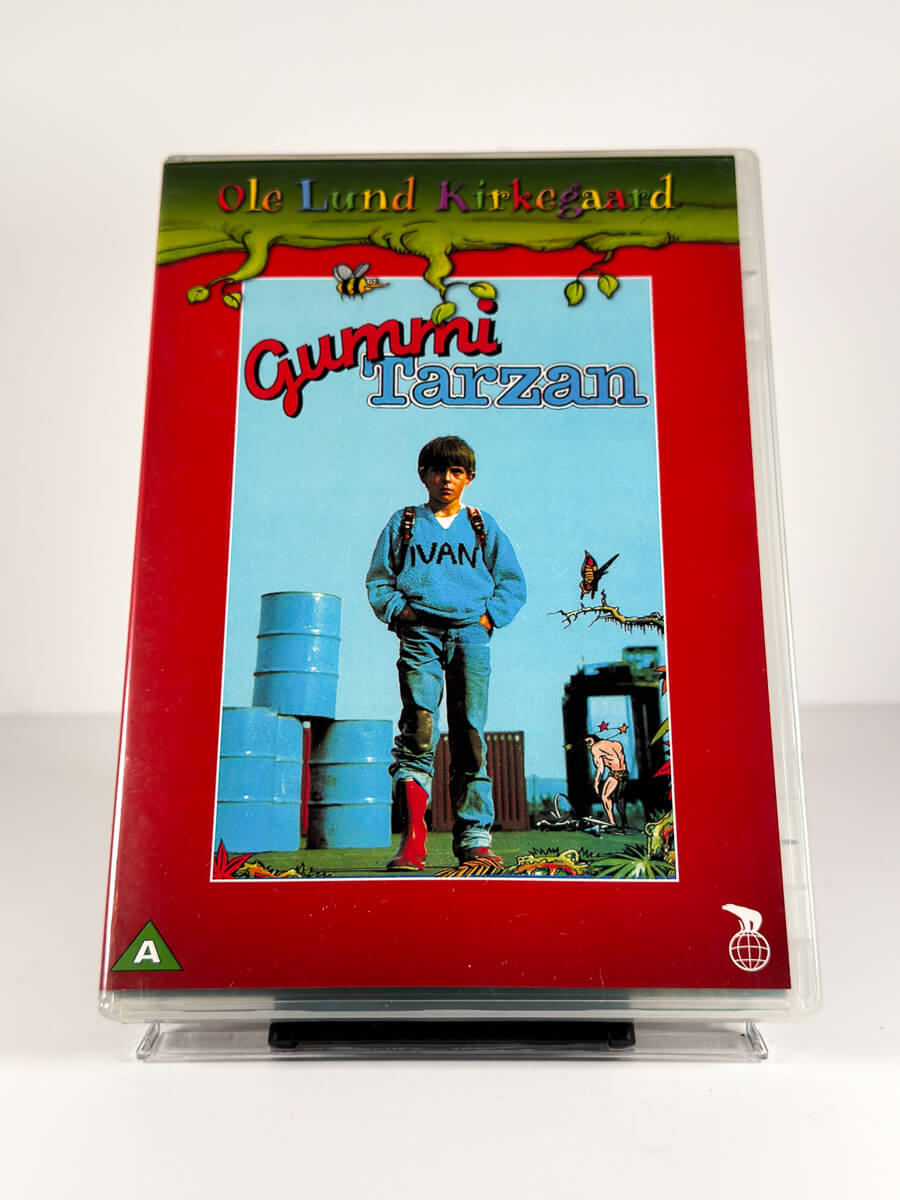 Forside av cover til Gummi Tarzan på DVD
