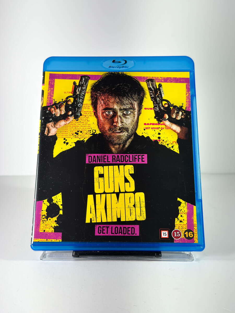 Forside av cover til Guns Akimbo på Blu-ray