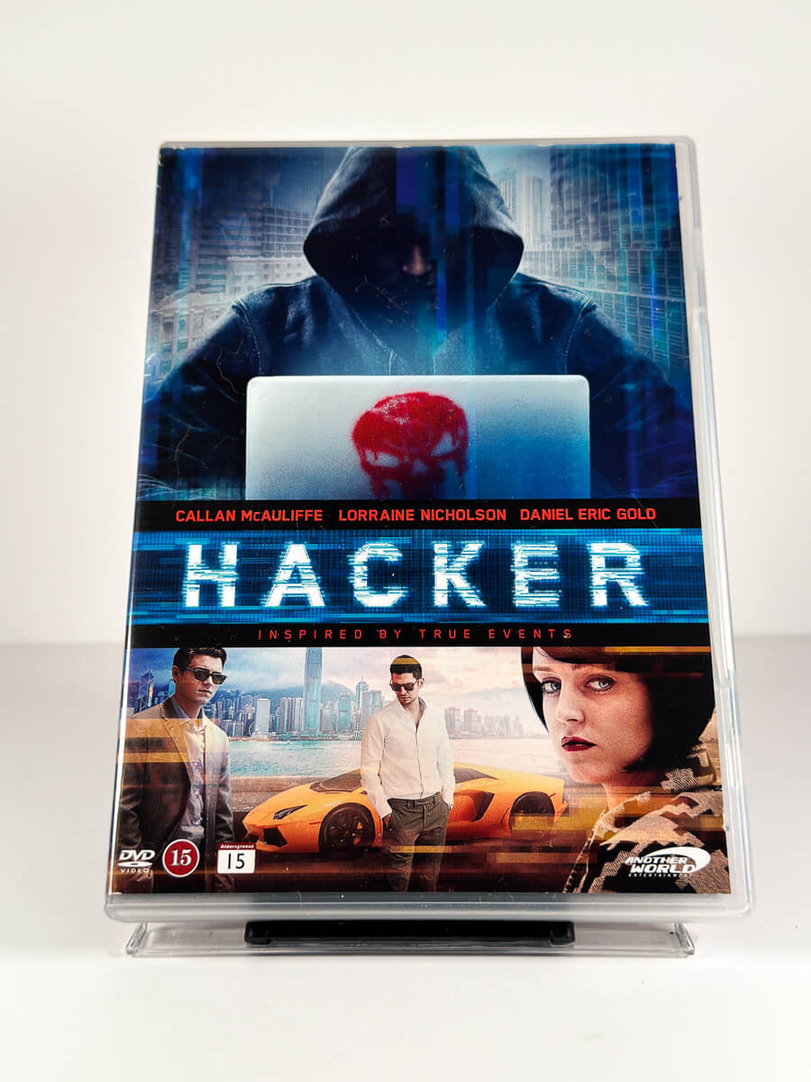 Forside av cover til Hacker på DVD