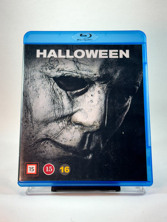 Forside av cover til Halloween, brukt Blu-ray-utgivelse hos Brukbar Film
