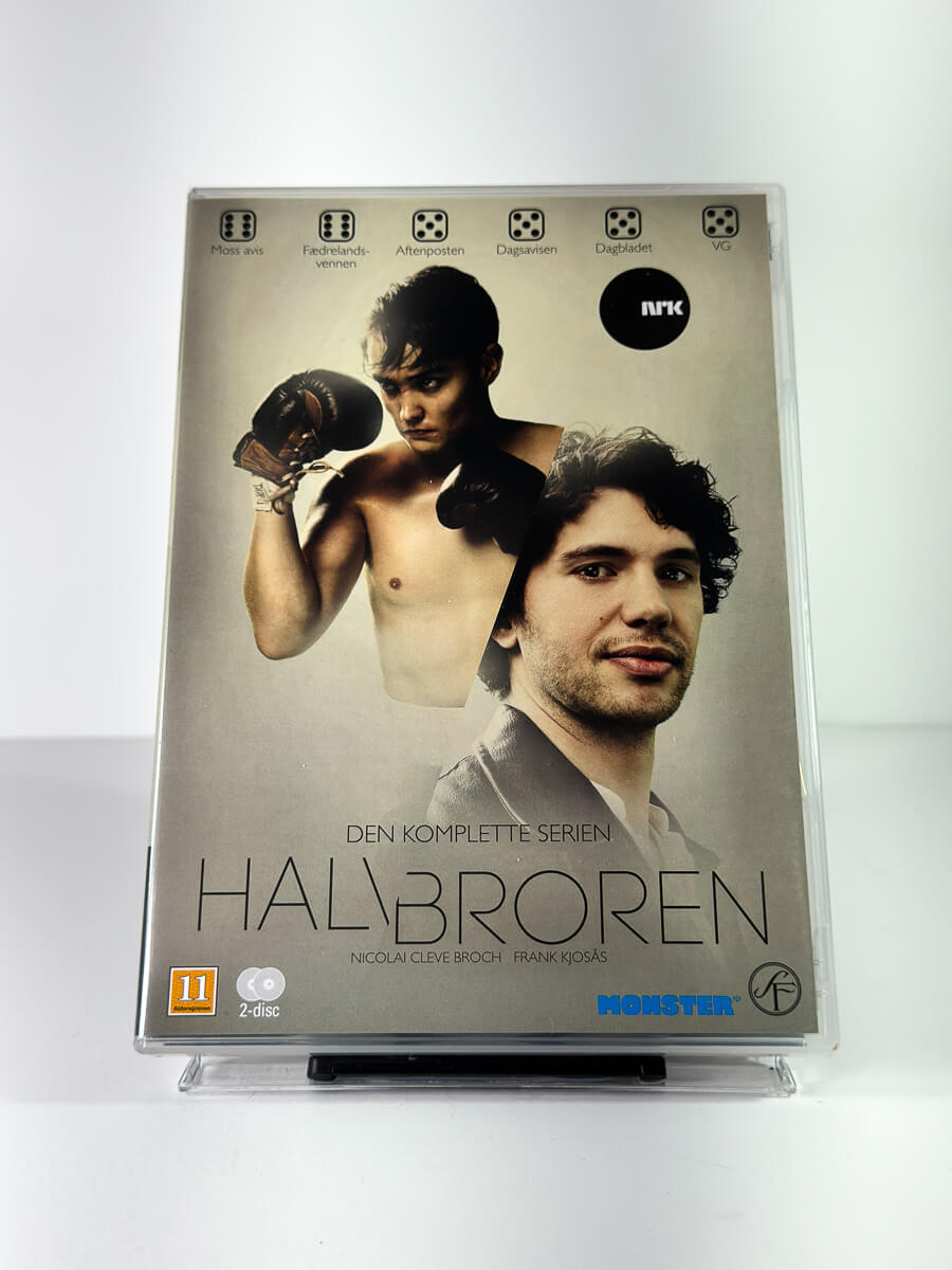 Forside av cover til Halvbroren – Den komplette serien på DVD