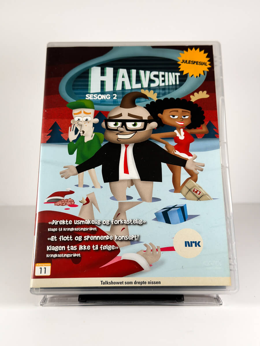 Forside av cover til Halvseint – Sesong 2 på DVD
