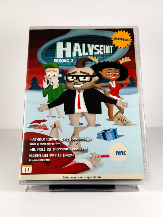 Forside av cover til Halvseint – Sesong 2 på DVD