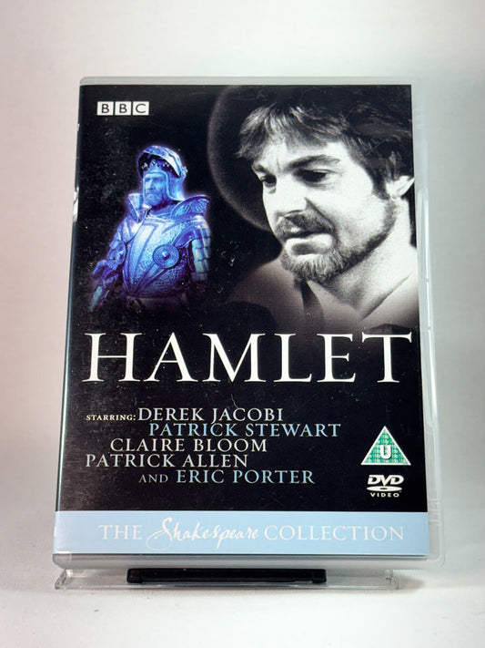 Forside av cover til Hamlet, bruktfilm på DVD hos Brukbar Film