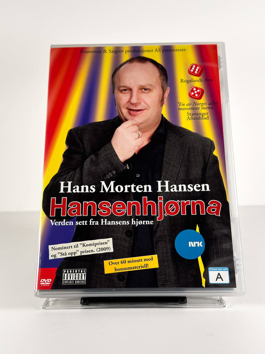 Forside av cover til Hans Morten Hansen – Hansenhjørna på DVD