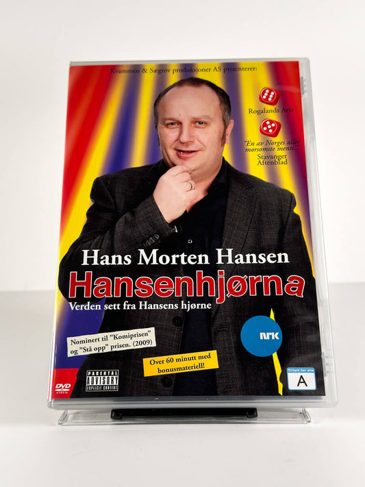 Forside av cover til Hans Morten Hansen – Hansenhjørna på DVD
