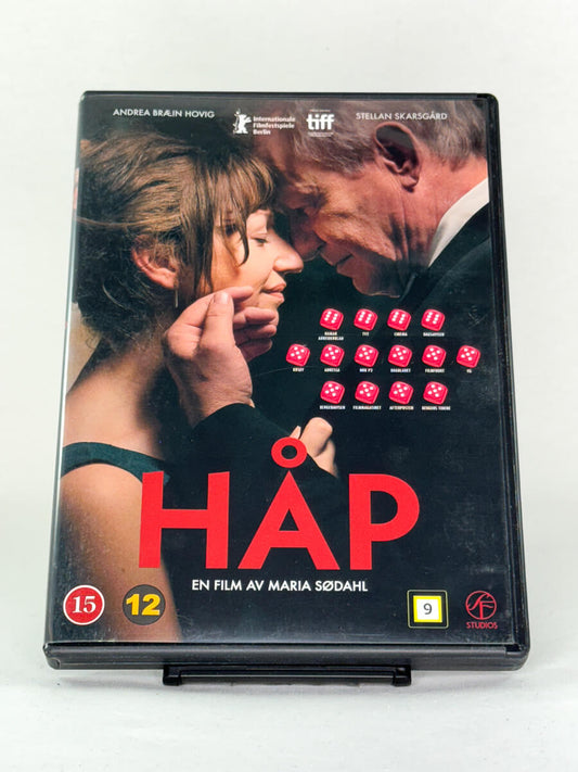 Brukt DVD Håp – forside av filmcover, norsk drama på brukt DVD fra Brukbar Film