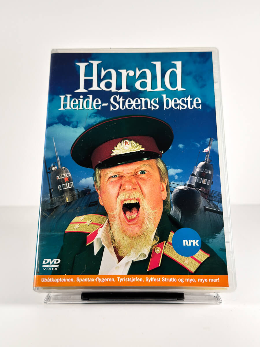 Forside av cover til Harald Heide-Steens beste på DVD