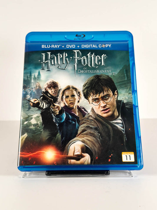 Forside av cover til Harry Potter og Dødstalismanene 2 på Blu-ray
