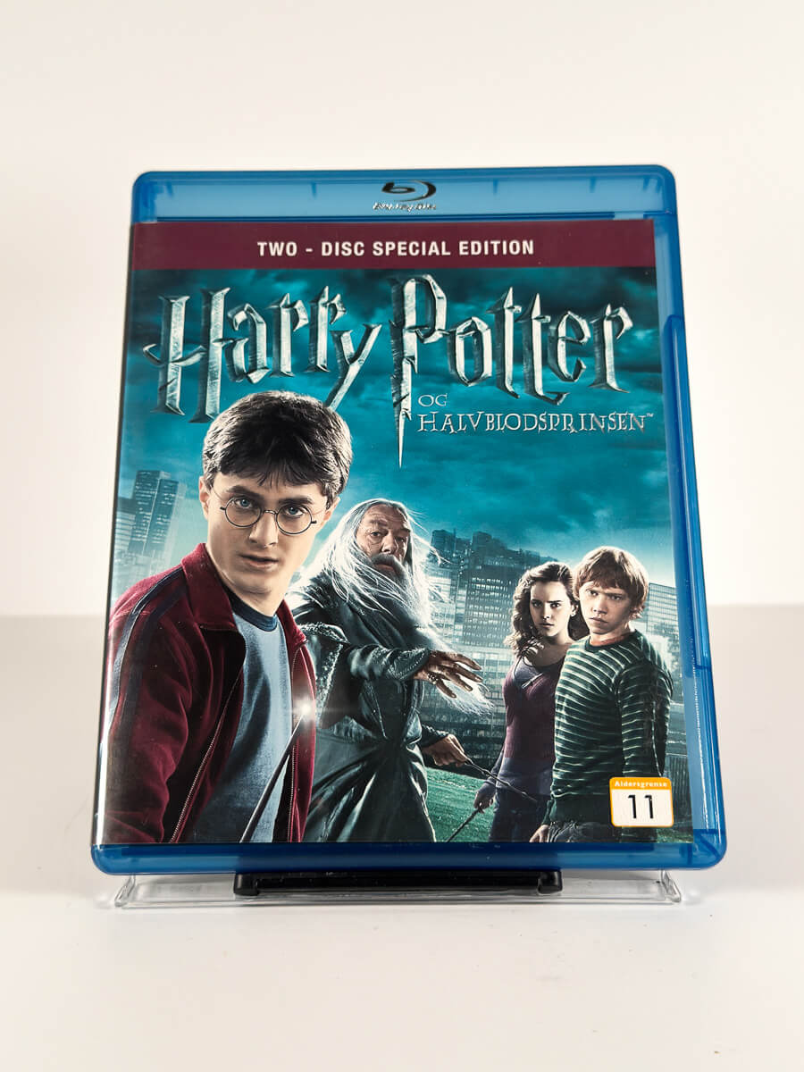 Forside av cover til Harry Potter og Halvblodsprinsen på Blu-ray