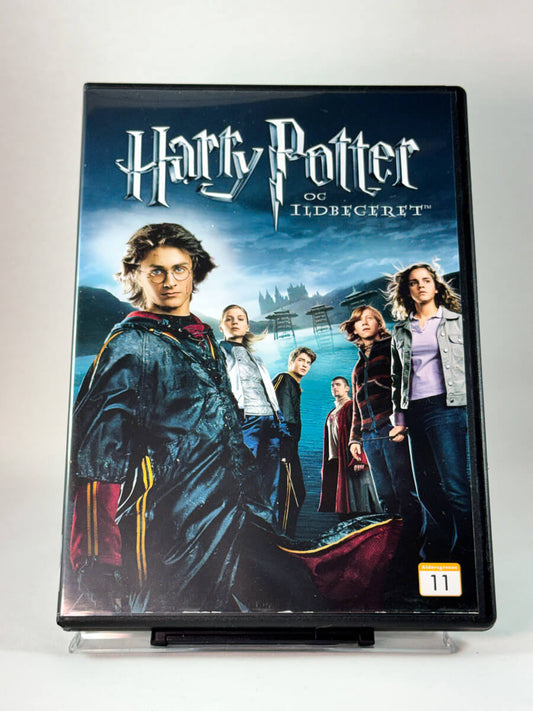 Forside av DVD-cover til Harry Potter og Ildbegeret, fjerde film i serien, brukt DVD hos Brukbar Film