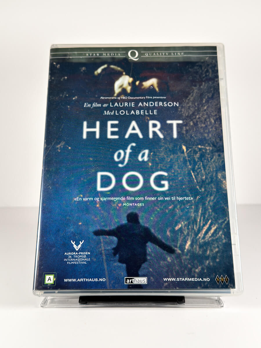 Forside av cover til Heart of a Dog på DVD