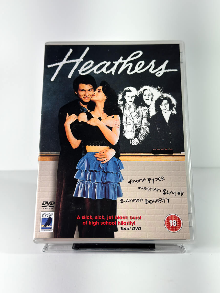 Forside av cover til Heathers på DVD