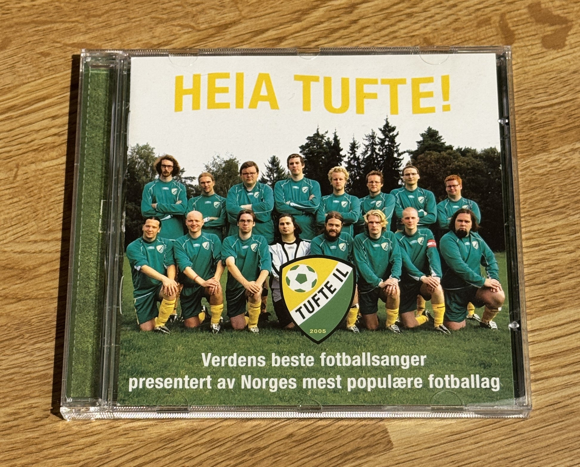 Forside av cover til Heia Tufte, norsk musikkutgivelse
