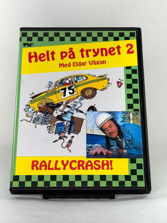DVD-forside til filmen Helt på trynet 2 med Eldar Vågan
Originalt cover brukt for produktbilde i nettbutikken Brukbar Film
