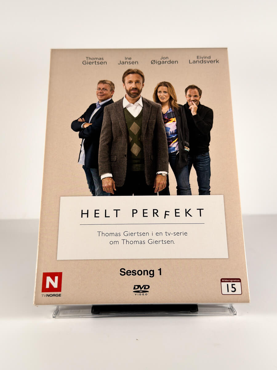 Forside av cover til Helt perfekt – Sesong 1 på DVD