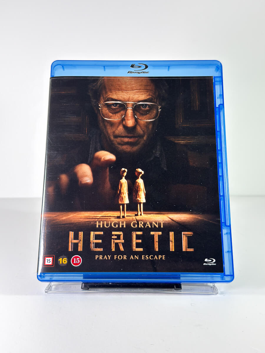 Forside av cover til Heretic på Blu-ray