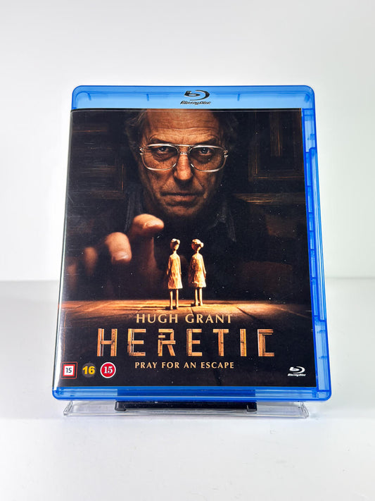 Forside av cover til Heretic på Blu-ray