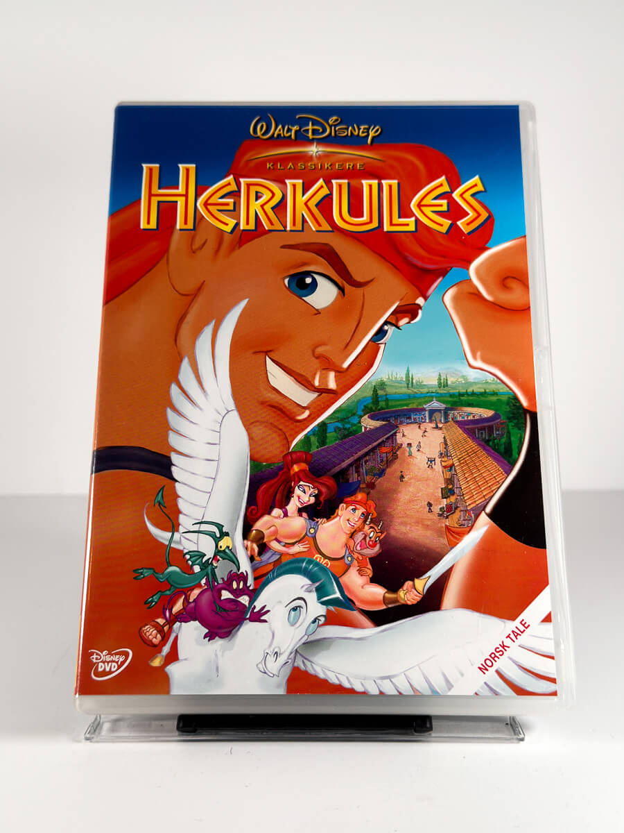 Forside av cover til Herkules på DVD