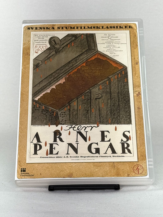 DVD-forside til filmen Herr Arnes pengar
Originalt cover brukt for produktbilde i nettbutikken Brukbar Film