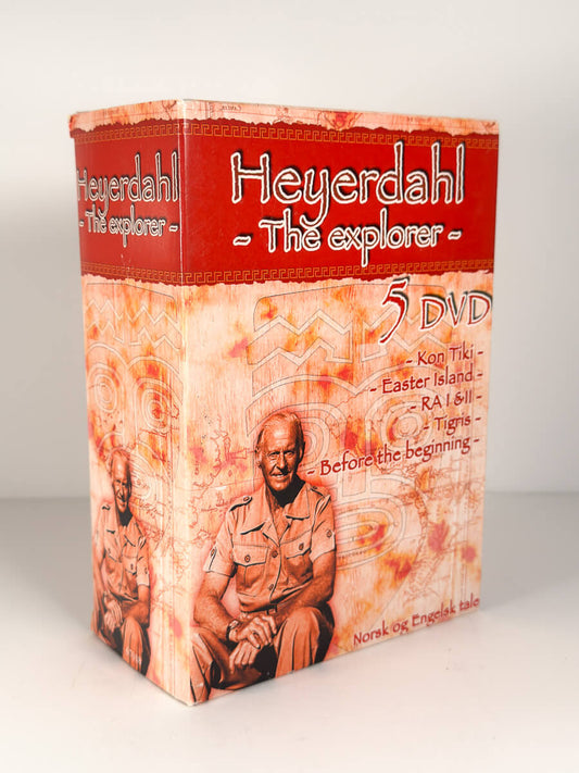 Forside av cover til Heyerdahl – The Explorer på DVD