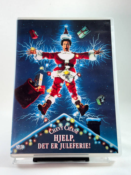 Forside av DVD-cover til Hjelp, det er juleferie!, bruktfilm hos nettbutikken Brukbar Film