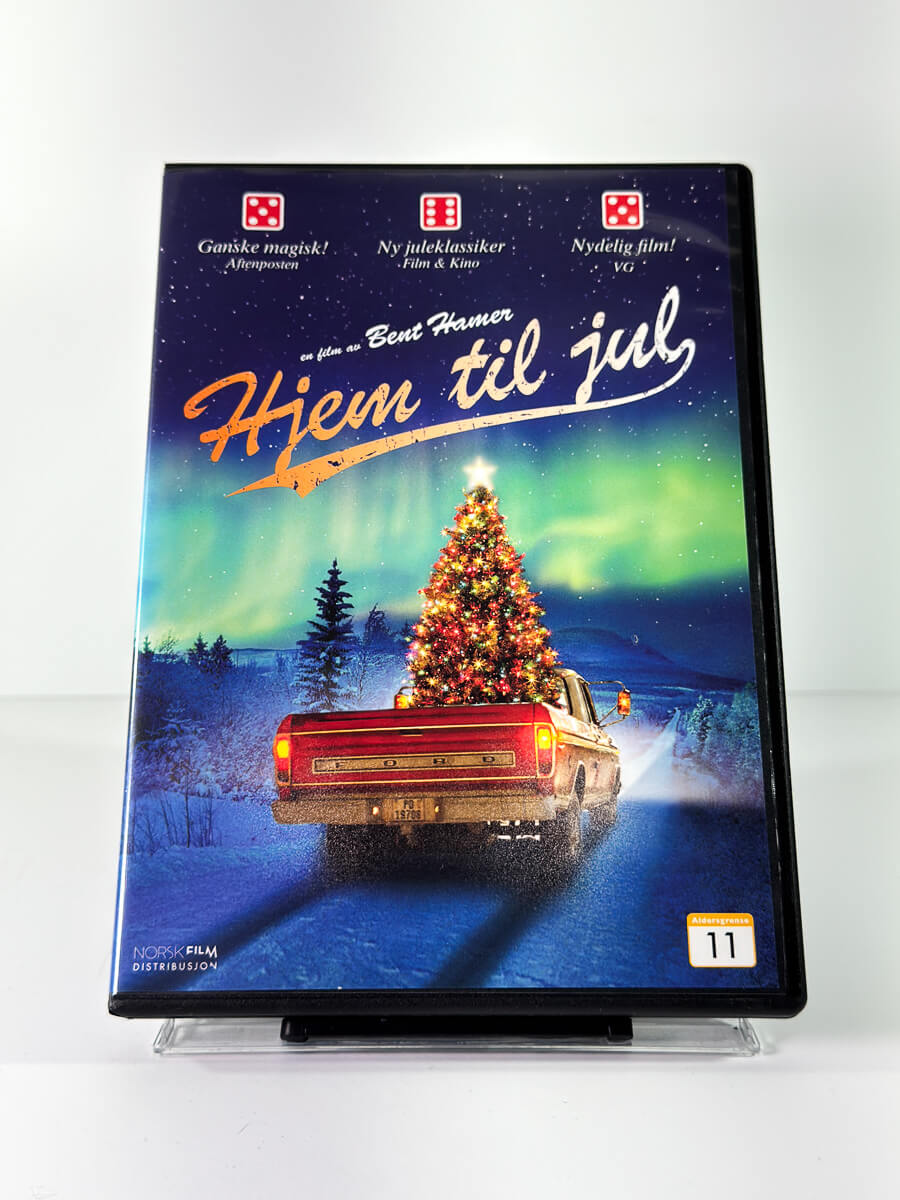 Forside av cover til Hjem til jul på DVD