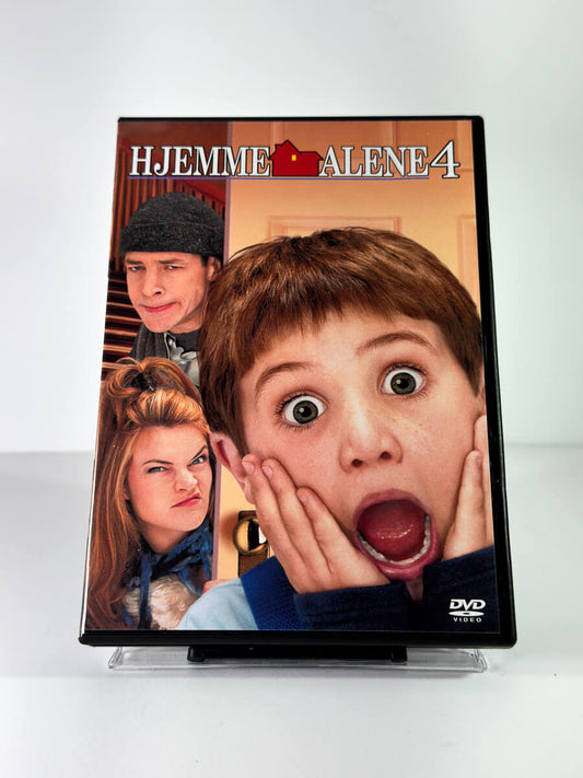 Forside av cover til Hjemme alene 4 på DVD