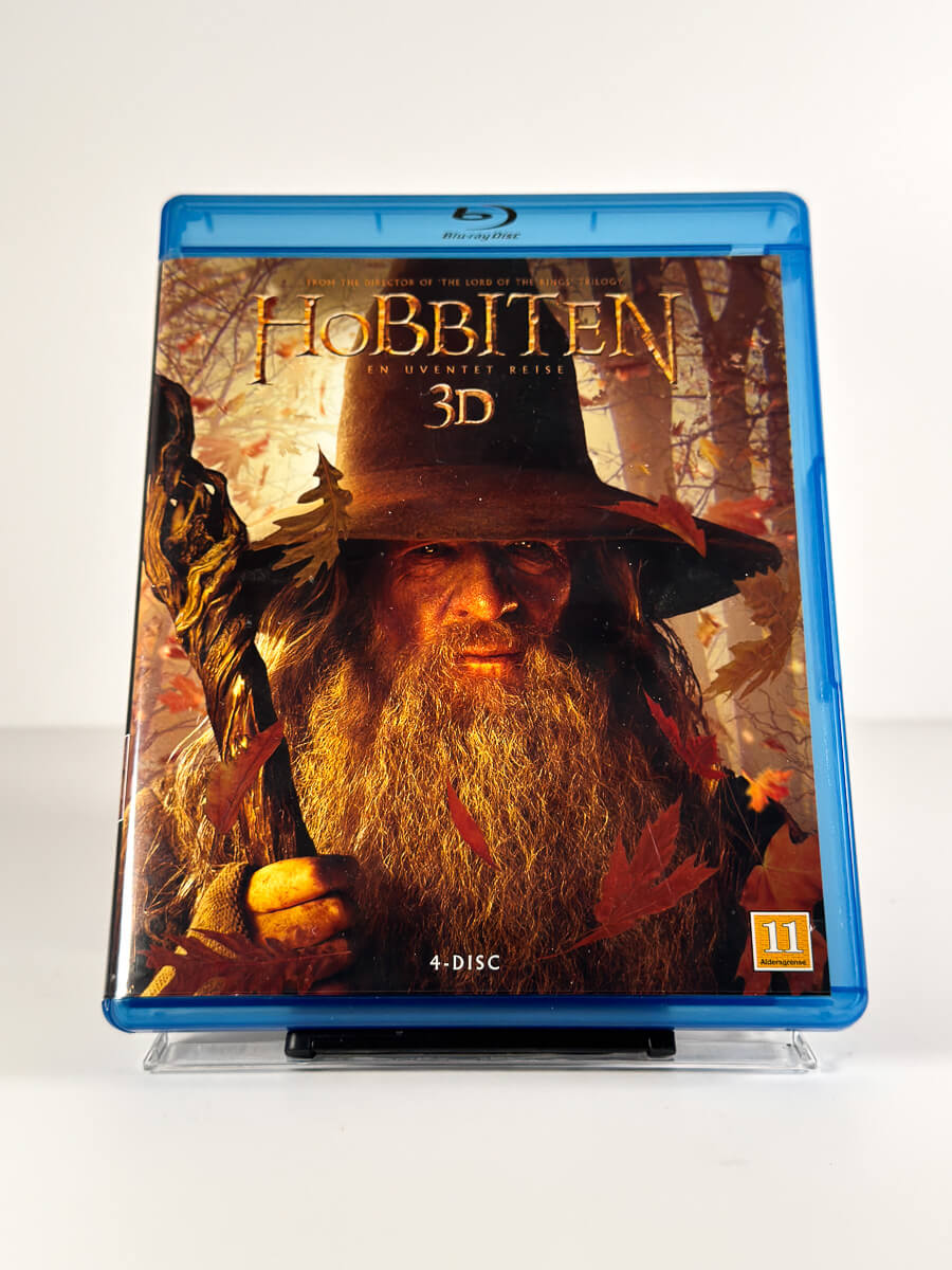Forside av cover til Hobbiten – En uventet reise 3D på Blu-ray