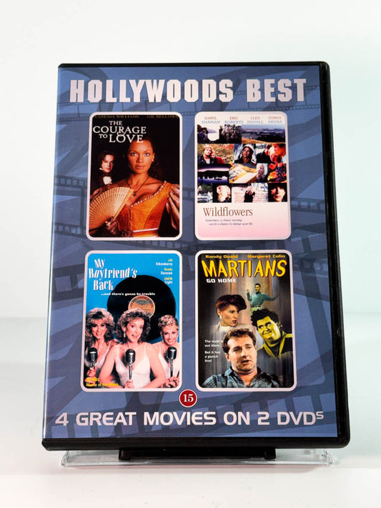 Forside av cover til hollywoods best, brukt DVD hos Brukbar Film
