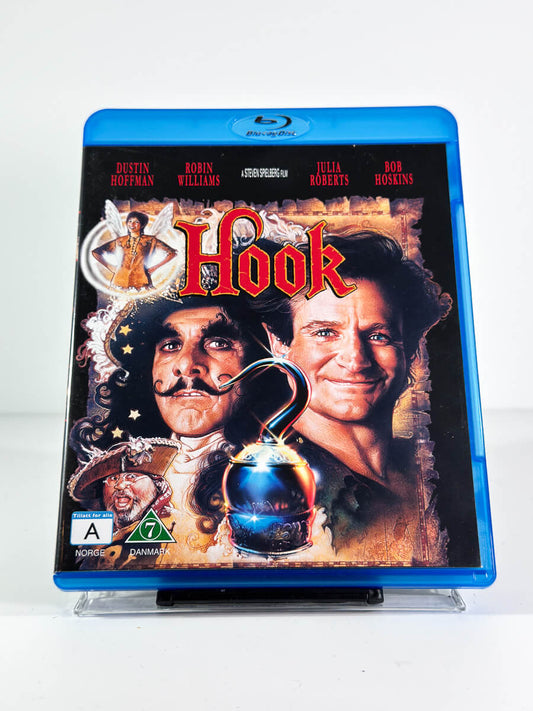 Forside av cover til Hook på Blu-ray