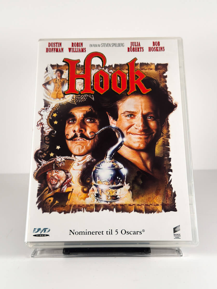 Forside av cover til Hook på DVD