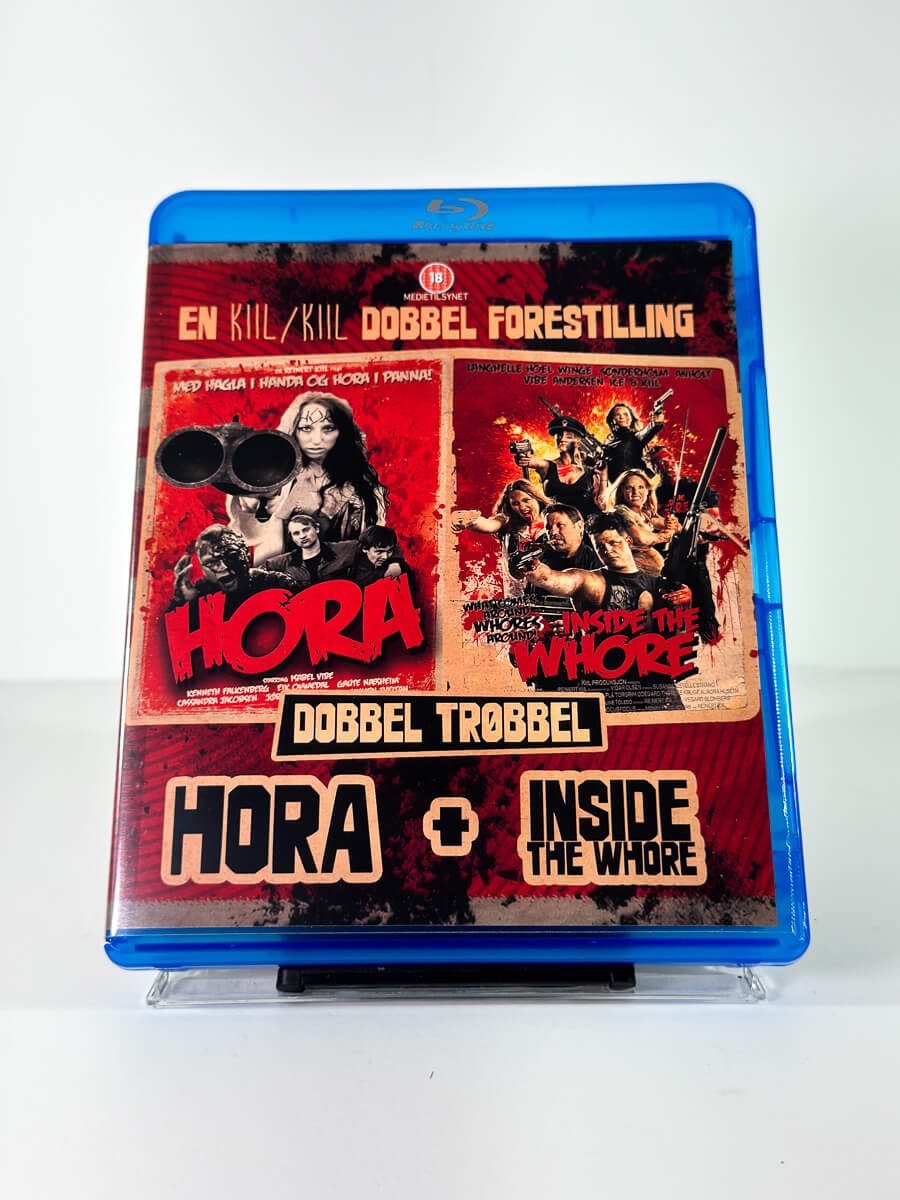 Forside av cover til Hora + Inside the Whore på Blu-ray