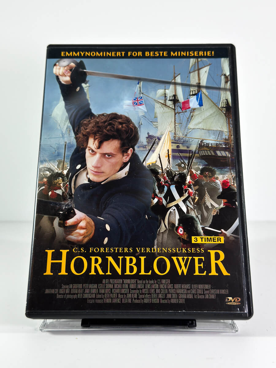 Forside av cover til Hornblower på DVD