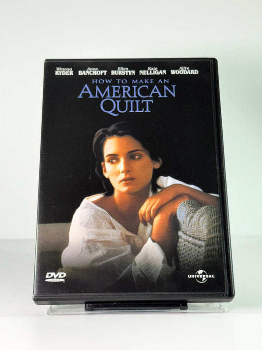Forside av cover til How to Make an American Quilt, bruktfilm hos nettbutikken Brukbar Film