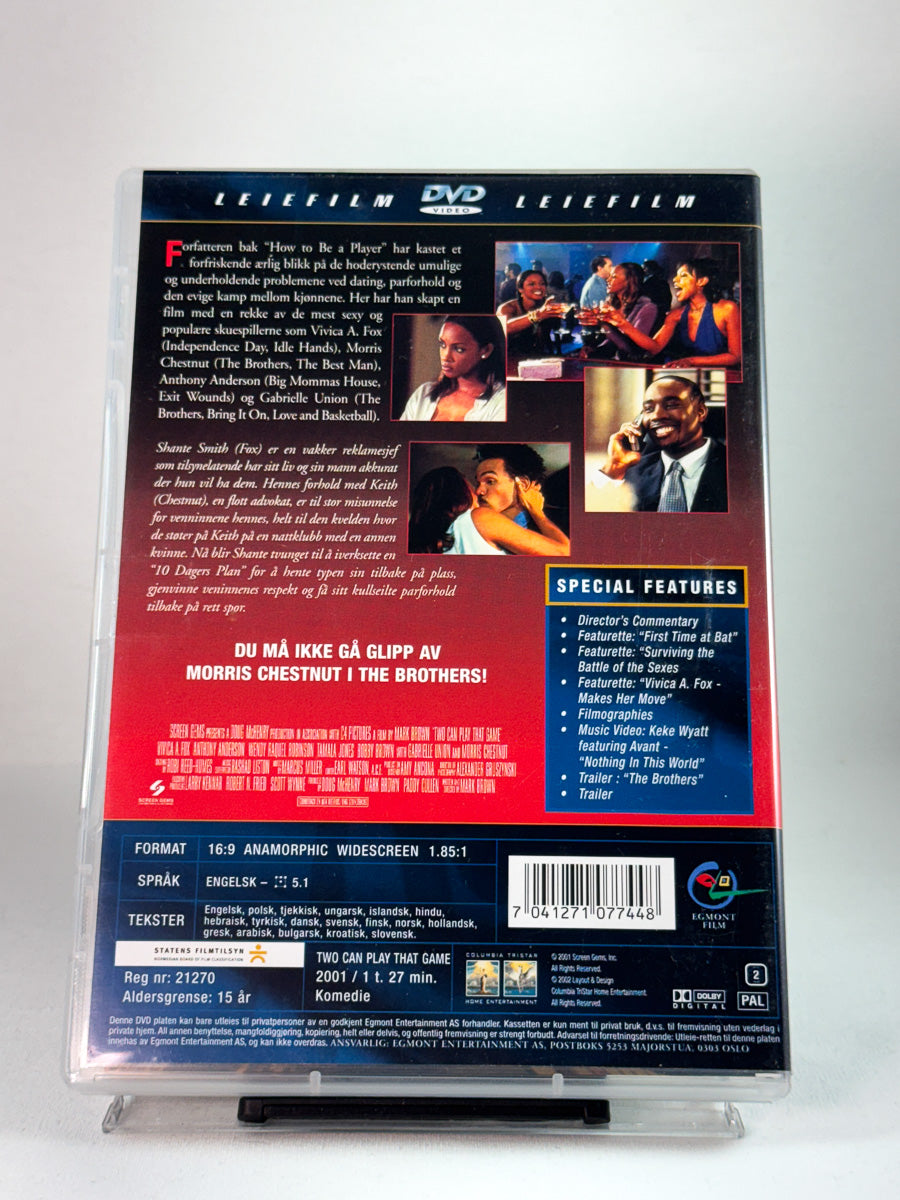Bakside av cover til How to Make Your Man Behave in 10 Days, bruktfilm hos nettbutikken Brukbar Film