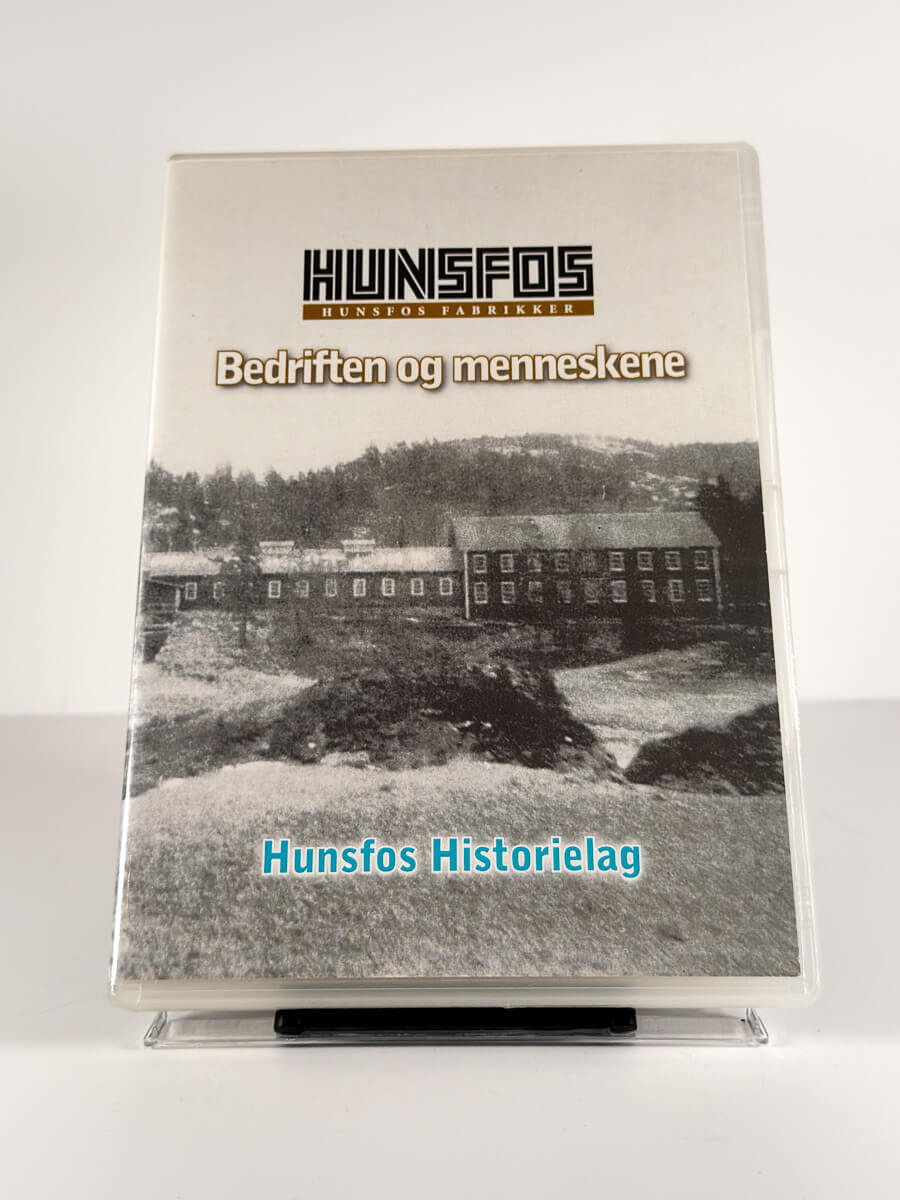 Forside av cover til Hunsfos – Bedriften og menneskene på DVD